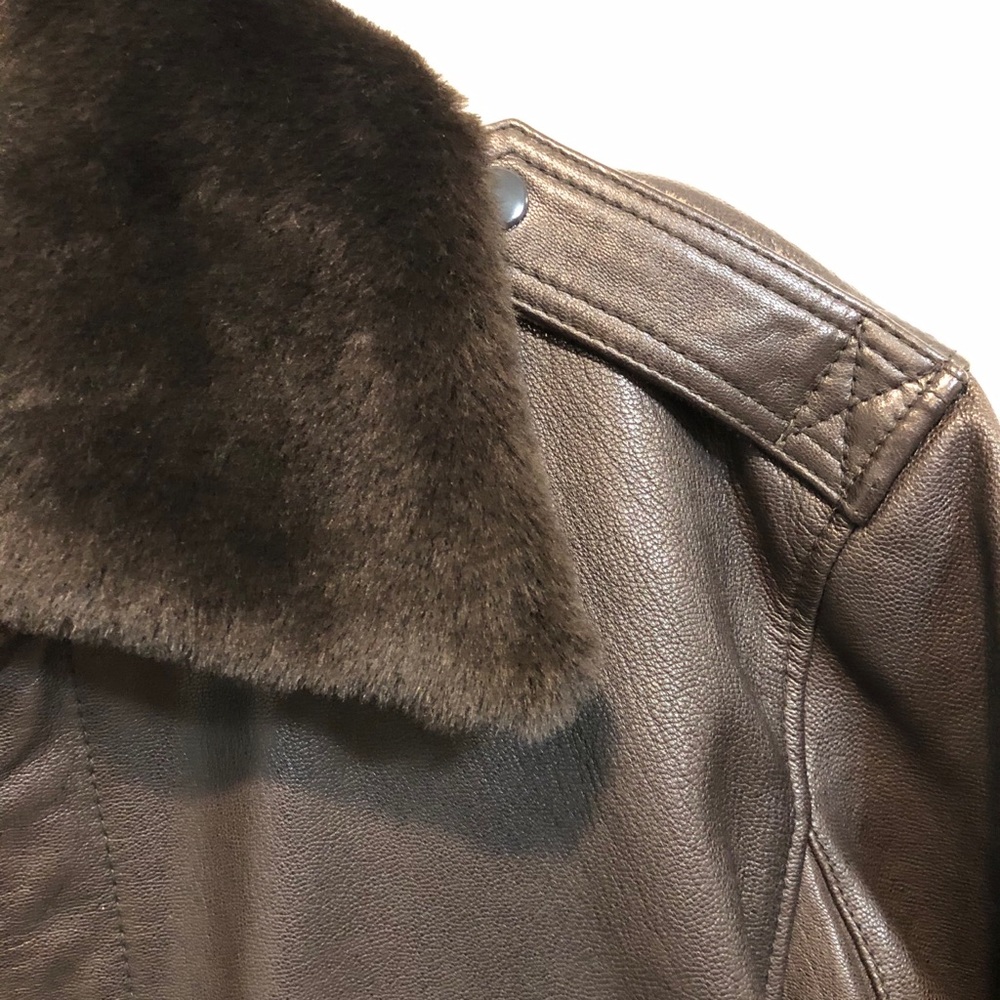 The CockPit USA Goatskin Leather Bomber Jacket 38R - Picture 11 of 16